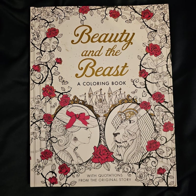 Beauty and the Beast: a Coloring Book