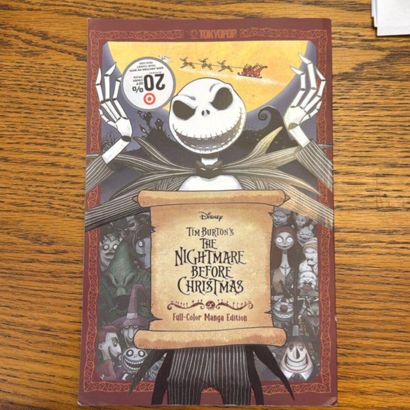 Disney Manga: Tim Burton's the Nightmare Before Christmas (Full-Color Manga Edition)