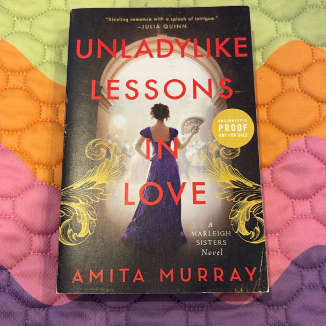 Unladylike Lessons in Love ARC