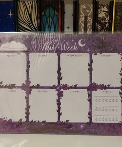 Illumicrate weekly planner 