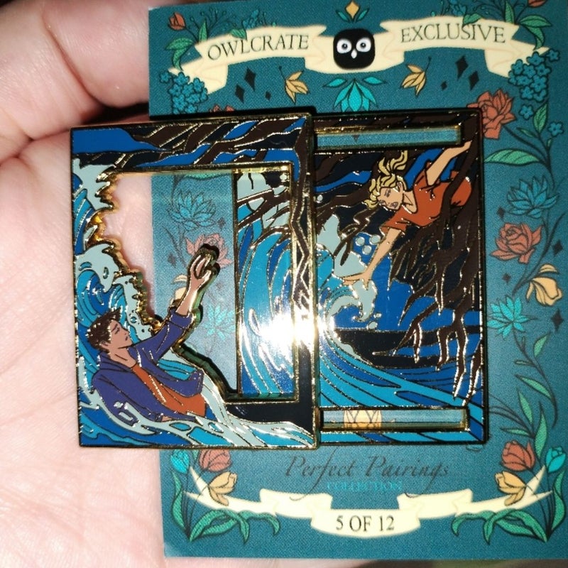 Owlcrate Exclusive Percy Jackson Perfect Pairings Pin