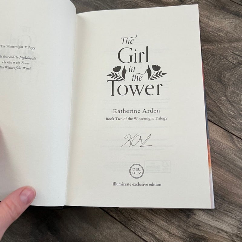 Illumicrate editions* The Girl In The Tower and The Winter Of The Witch