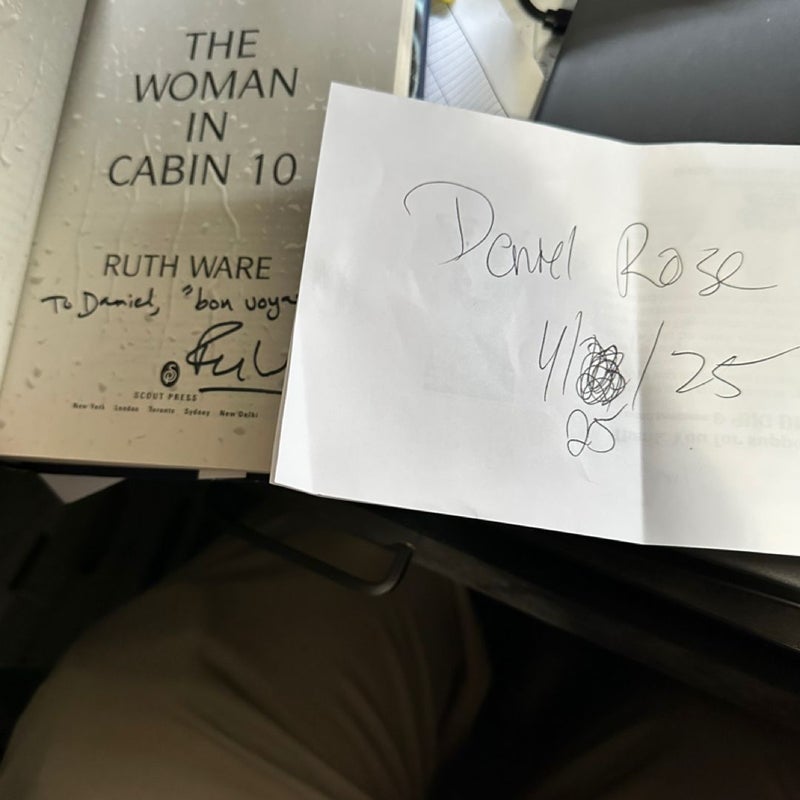 Lot of Ruth Ware Books all SIGNED