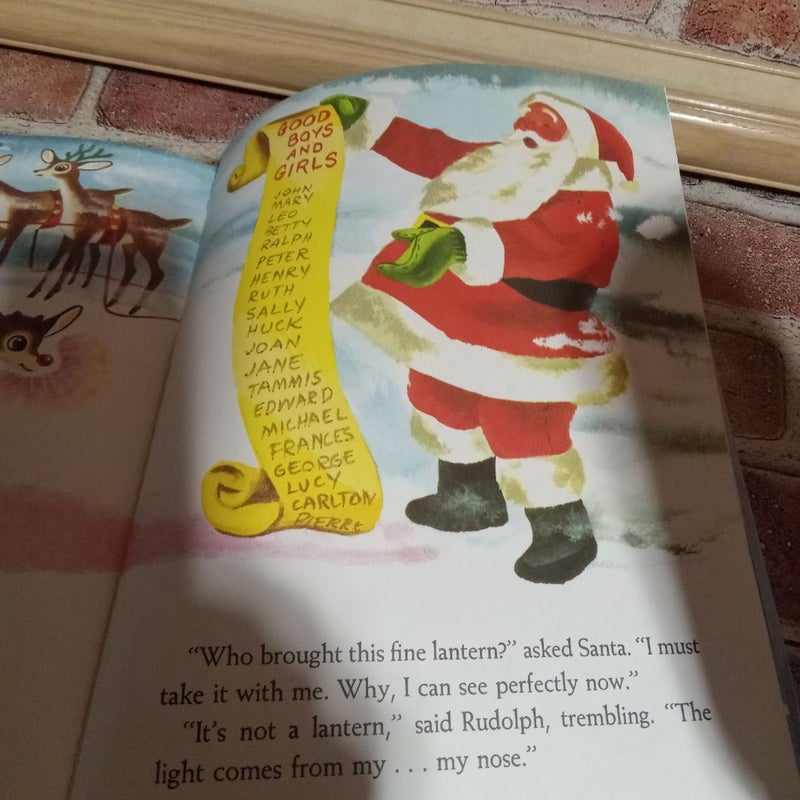 Rudolph the red nosed reindeer