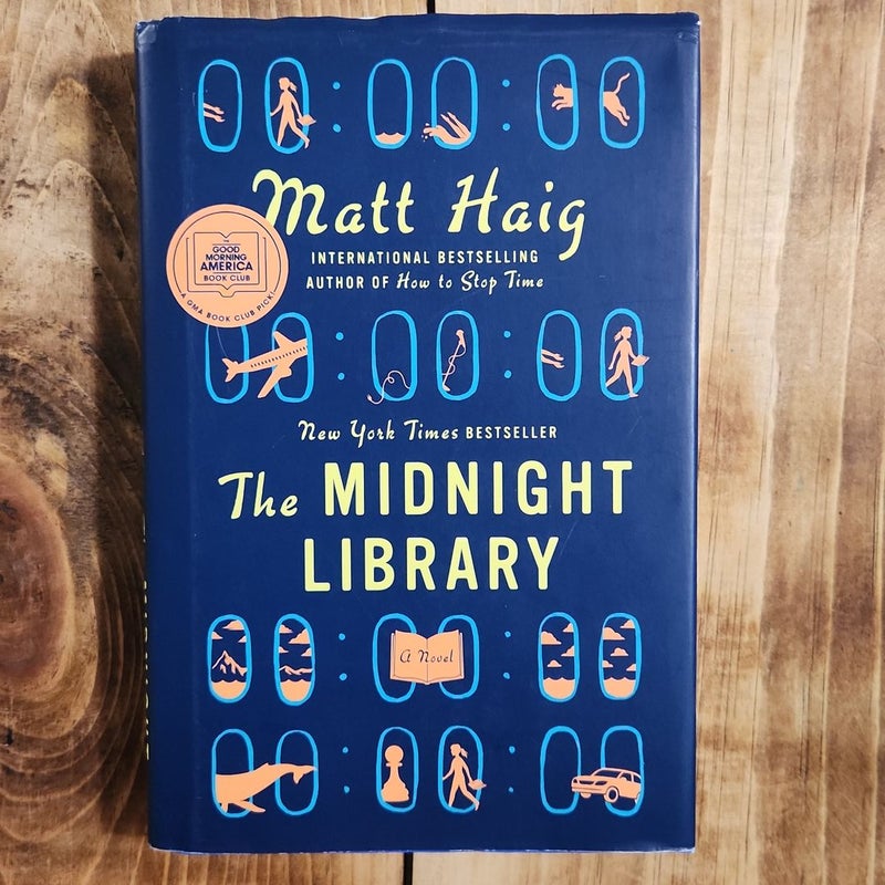 The Midnight Library by Matt Haig, Hardcover