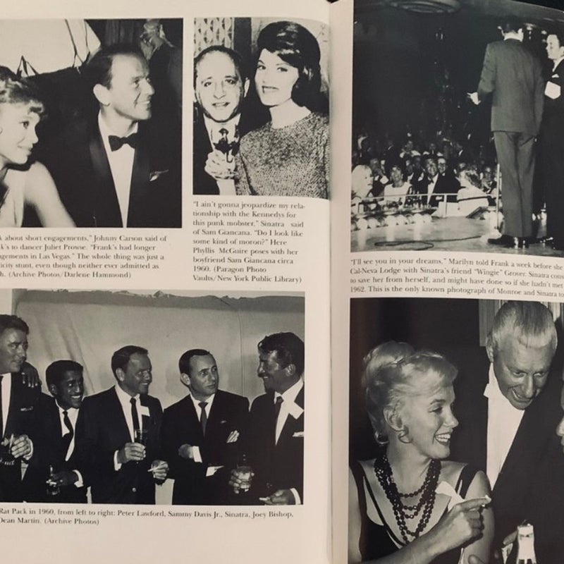Kennedy Old Hollywood Sinatra Jacqueline Kennedy Onassis History Book Lot ~
