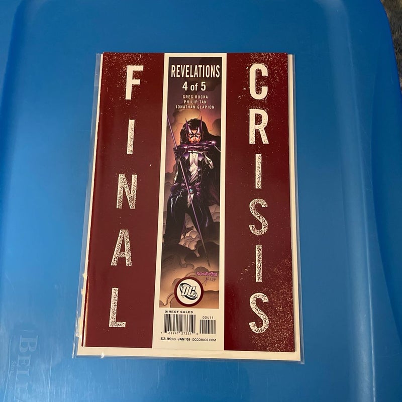 Final Crisis: Revelations #1-5 (2008) complete set