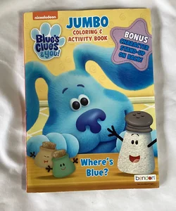 Blue's Clues Jumbo Coloring & Activity Book