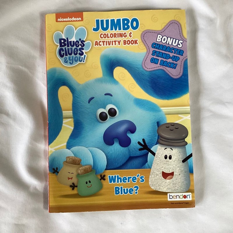 Blue's Clues Jumbo Coloring & Activity Book