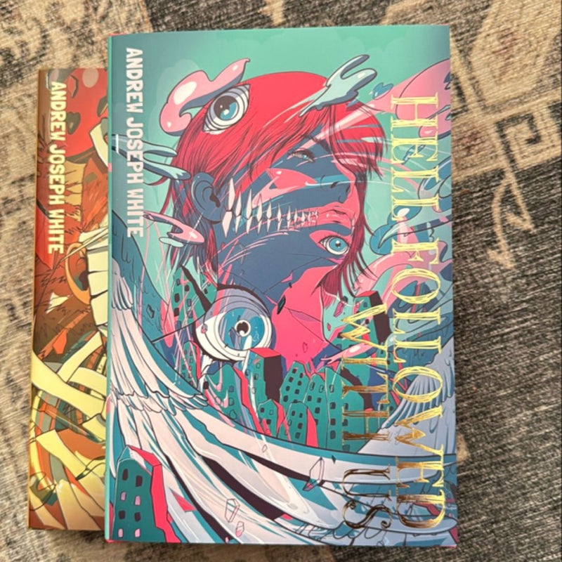Andrew Joseph White set Evernight editions 