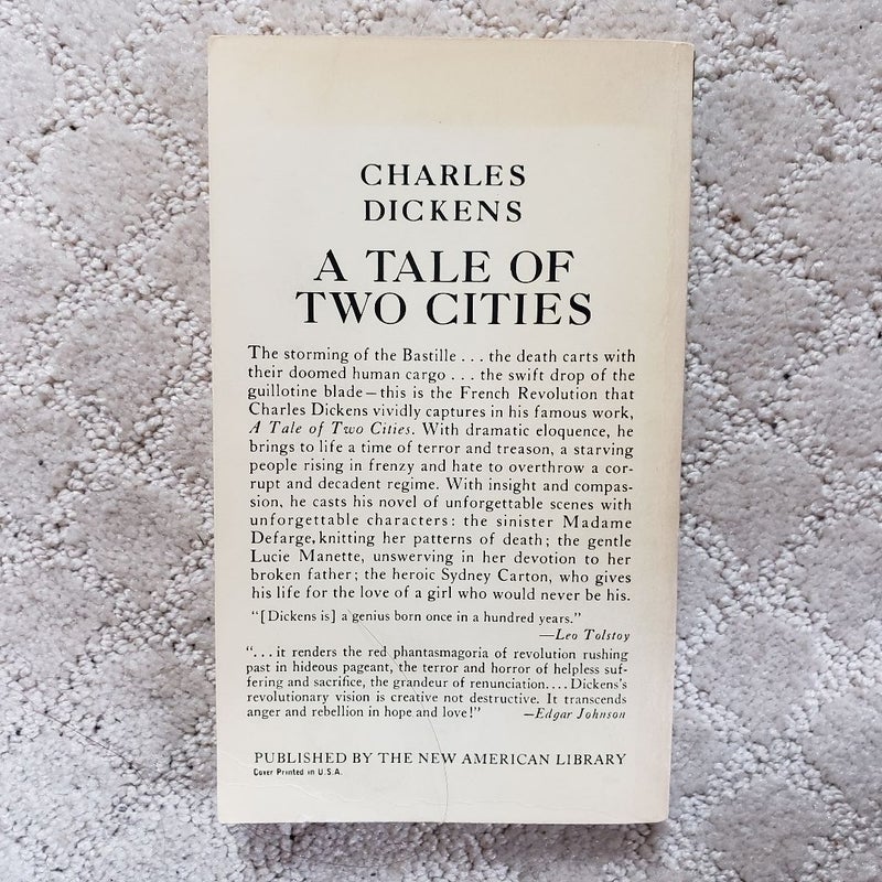 A Tale of Two Cities (7th Signet Classics Printing, 1964)