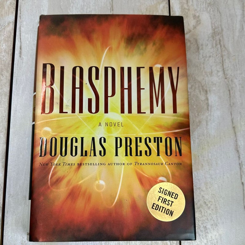 Blasphemy (signed first edition)