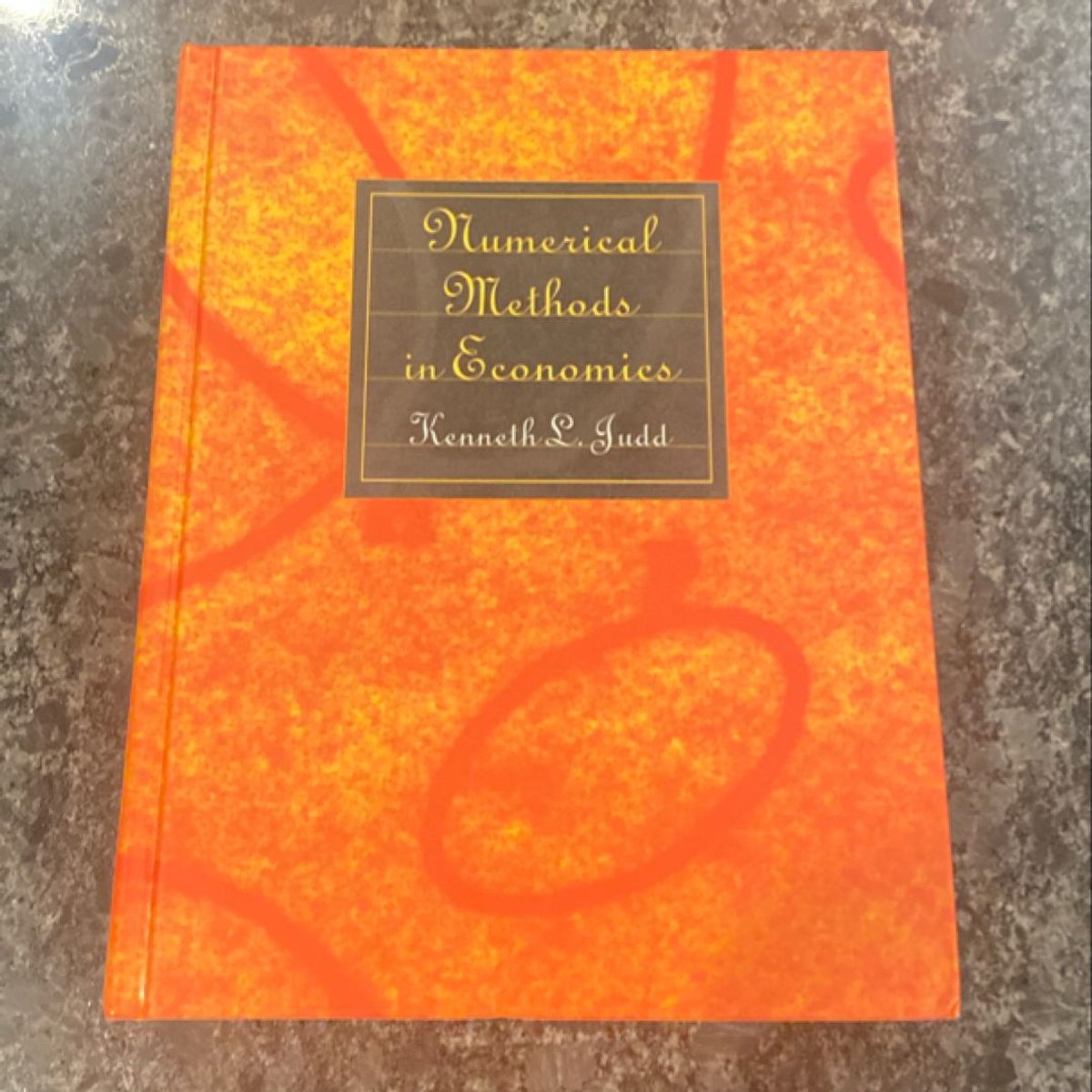 Numerical Methods in Economics by Kenneth L. Judd