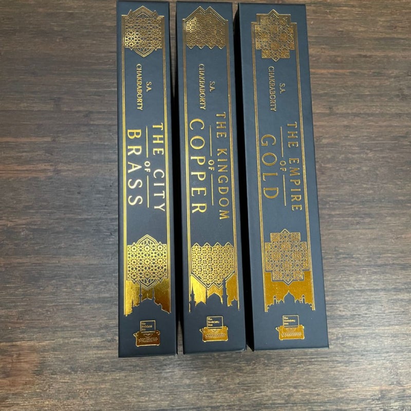 Bookish Box - The Daevabad Trilogy by S.A. Chakraborty 