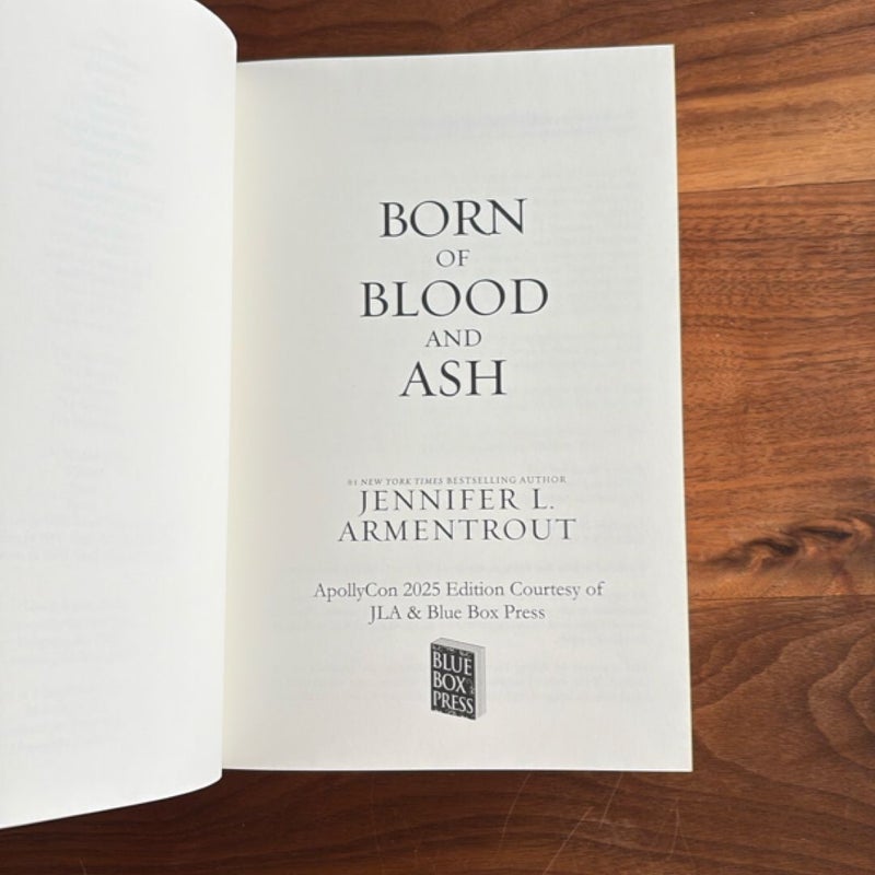 Born of Blood and Ash