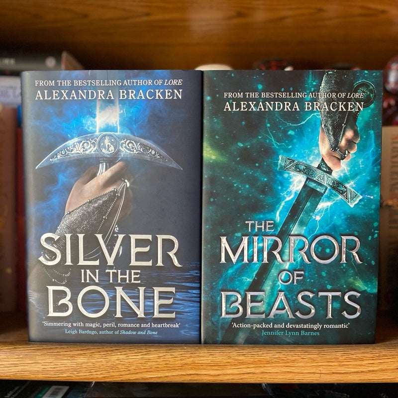 Fairyloot Silver in the Bone and The Mirror of Beasts