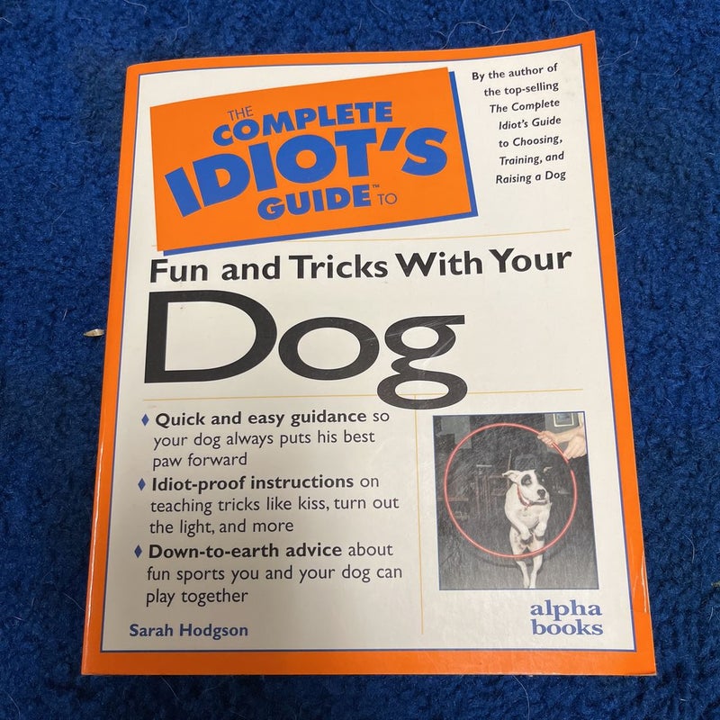 Idiot's guide to dog sales training