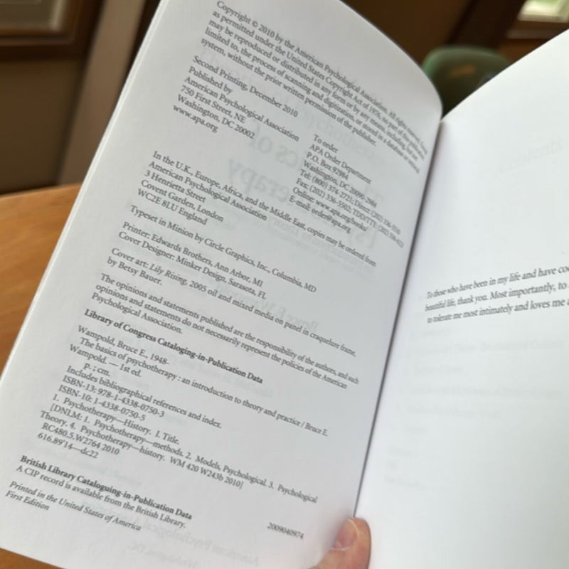The Basics of Psychotherapy