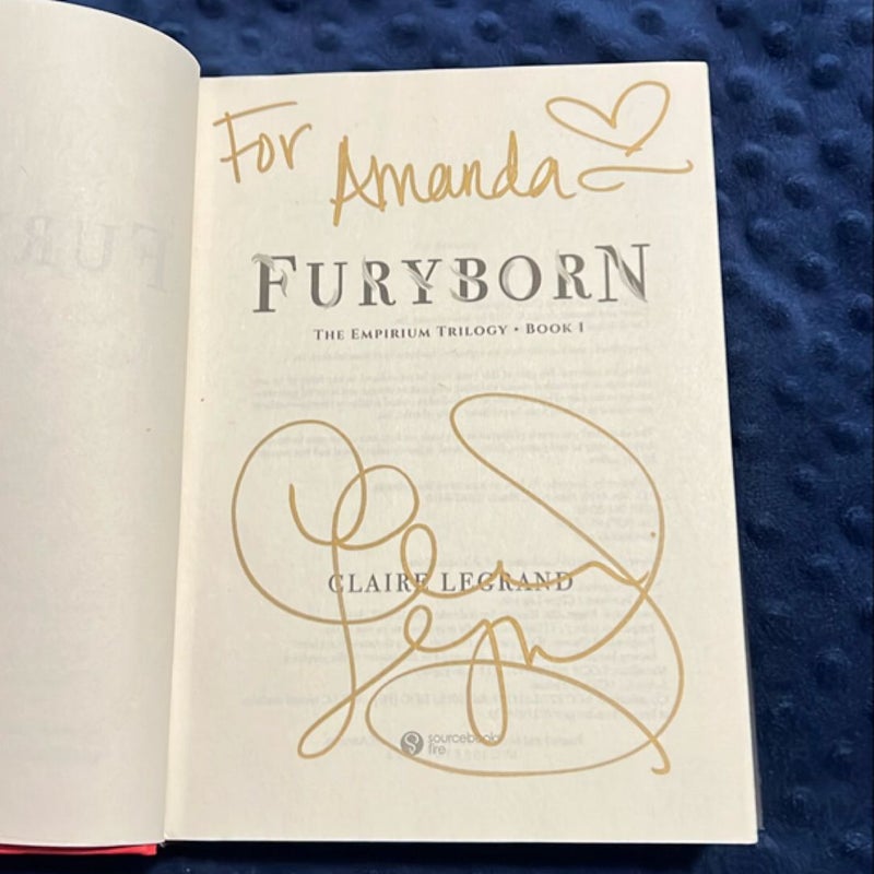 SIGNED:  Furyborn