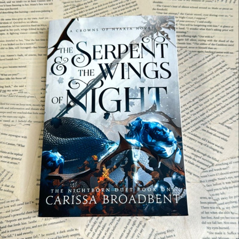 The Serpent and the Wings of Night (OOP INDIE FIRST EDITION) by