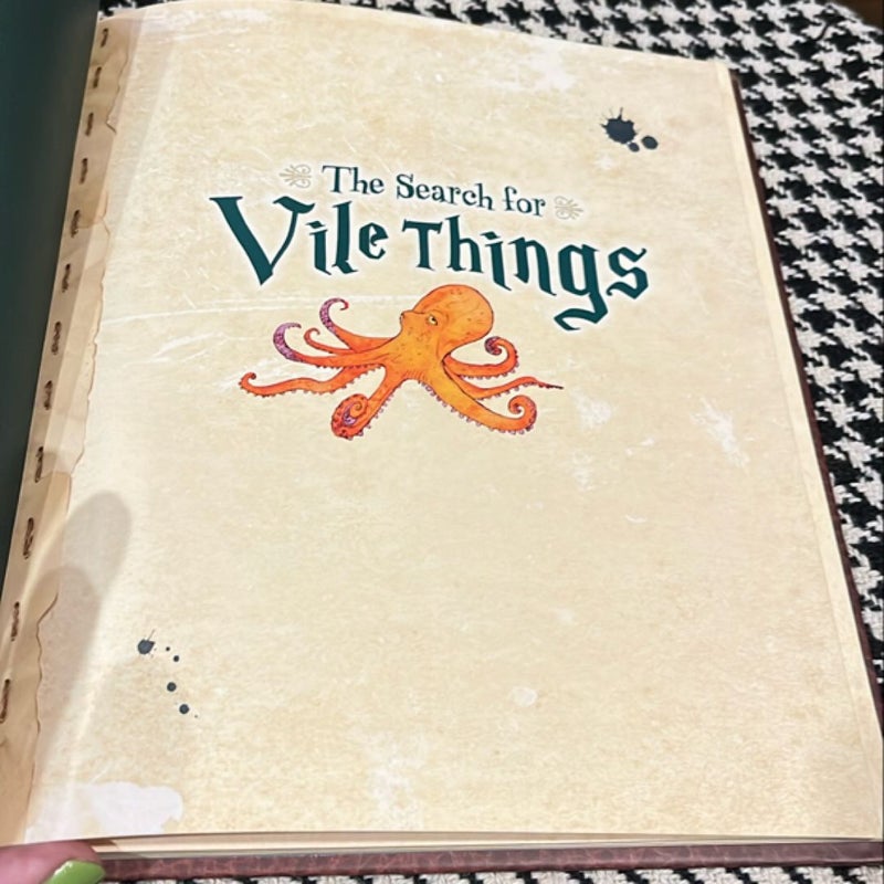 The Search for Vile Things *out of print, first edition