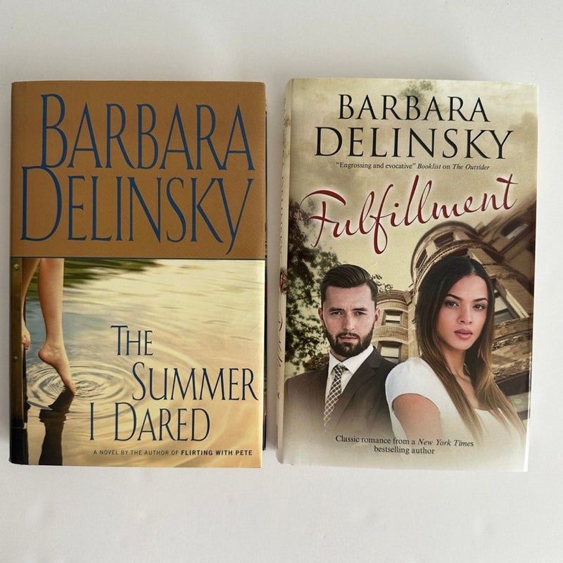 Barbara Delinsky book bundle, 4 books