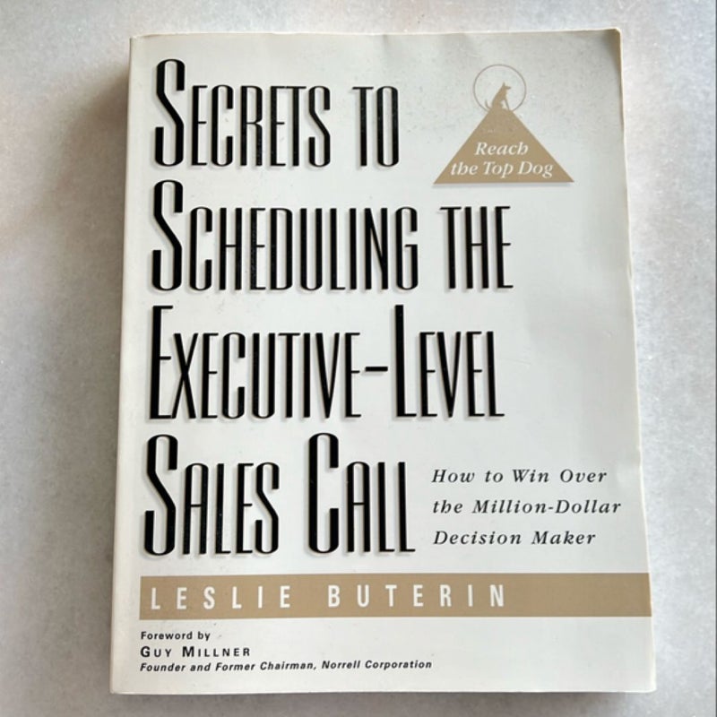 Secrets to Scheduling the Executive-Level Sales Call
