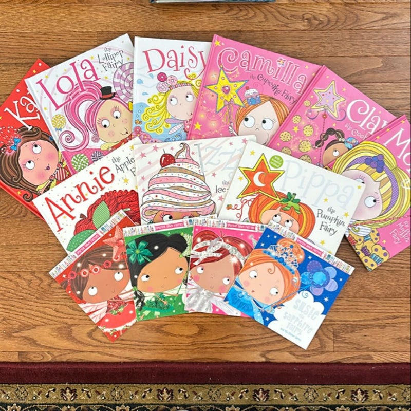 Make Believe Ideas Books Lot/Bundle (candy cane fairy, lollipop fairy, cupcake fairy, etc)