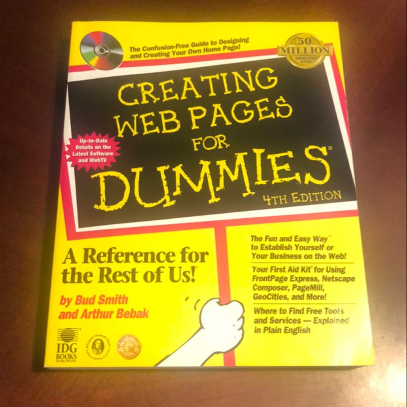 Creating Web Pages for Dummies