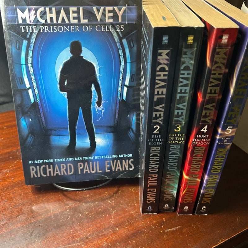 Michael Vey Series, Books 1-5