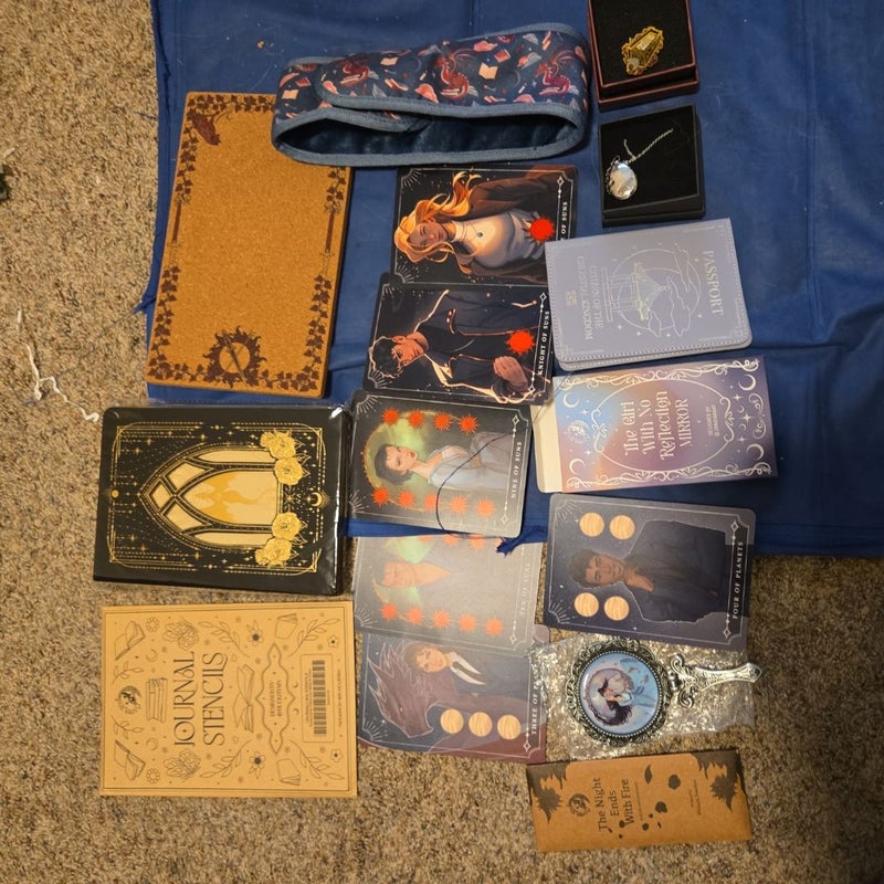 Fairyloot Illumicrate Bookish owlcrate goodies merch exclusive Collectible ya