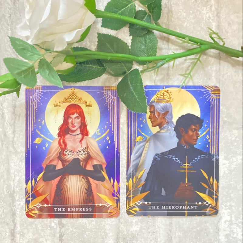 Fairyloot tarot cards - These Hollow Vows