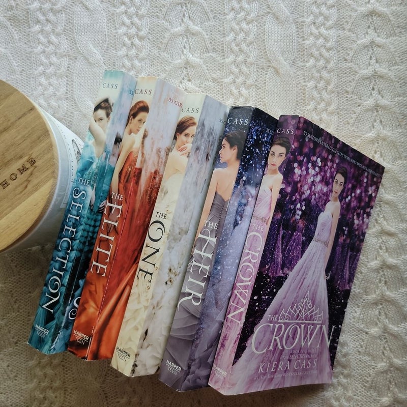 *COMPLETE SERIES* The Selection; The Elite; The One; The Heir; The Crown 