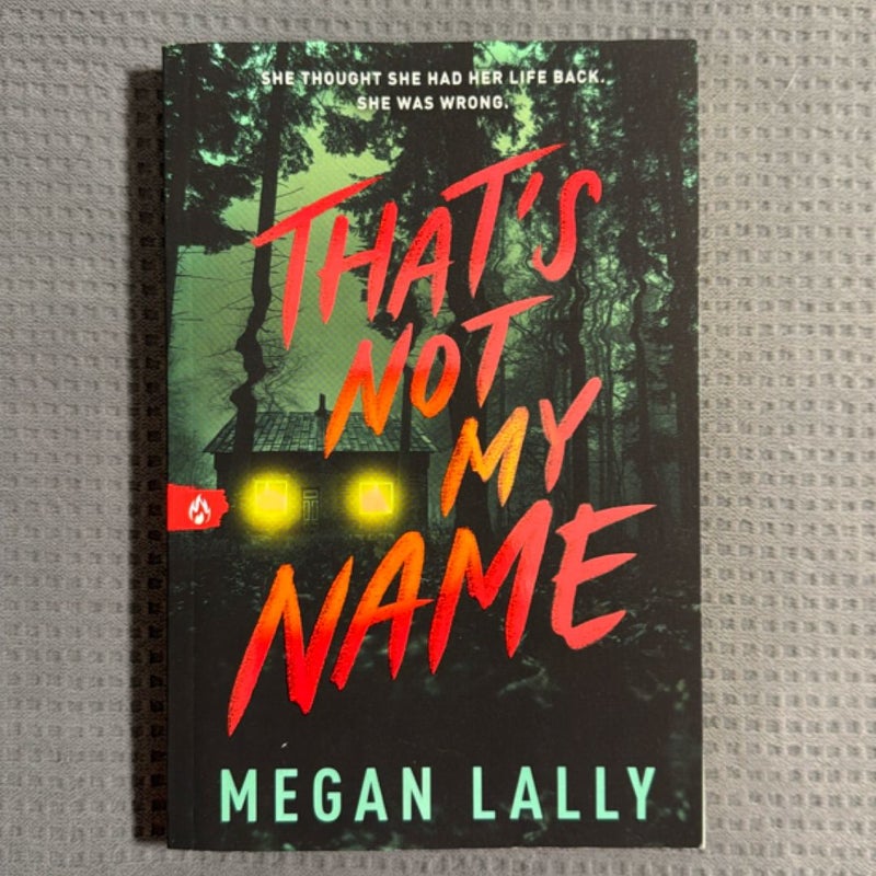 That's Not My Name