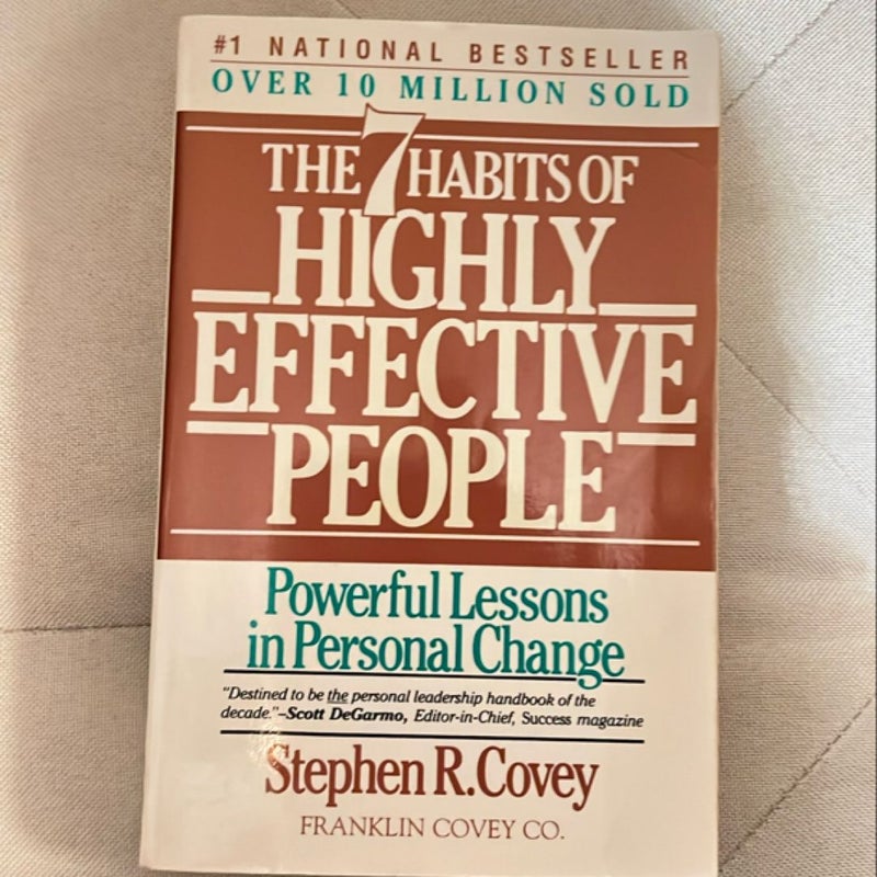 The Seven Habits of Highly Effective People