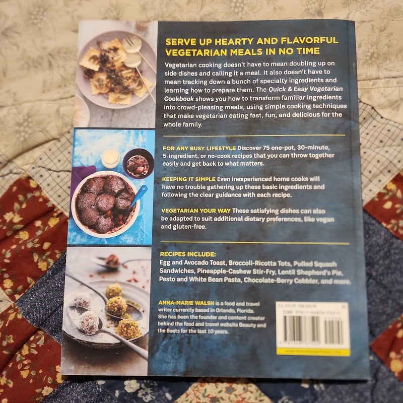 Quick & Easy Vegetarian Cookbook