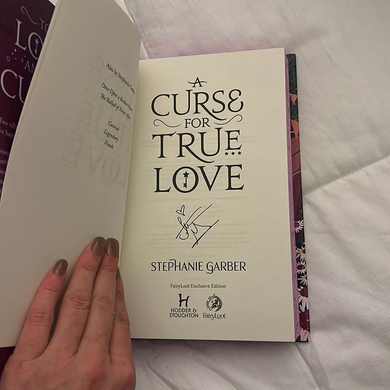 A Curse for True Love - FairyLoot Edition - New in Box