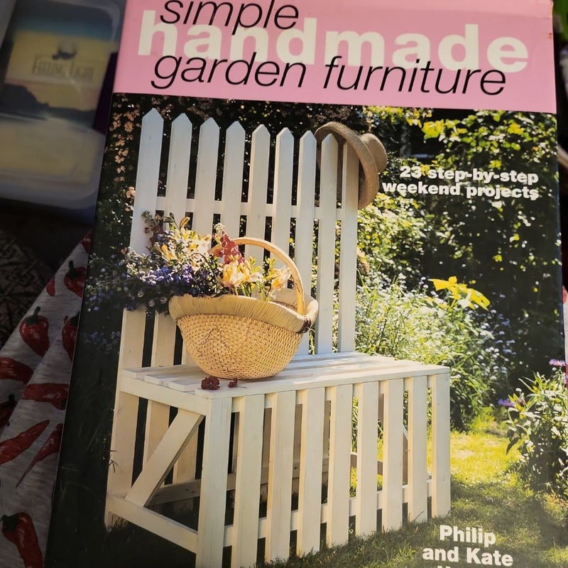 Simple Handmade Garden Furniture