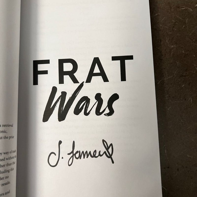 Frat Wars (Signed) 