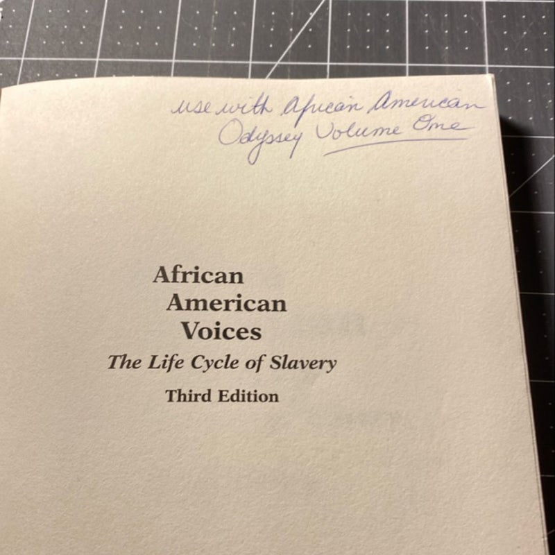 African American Voices