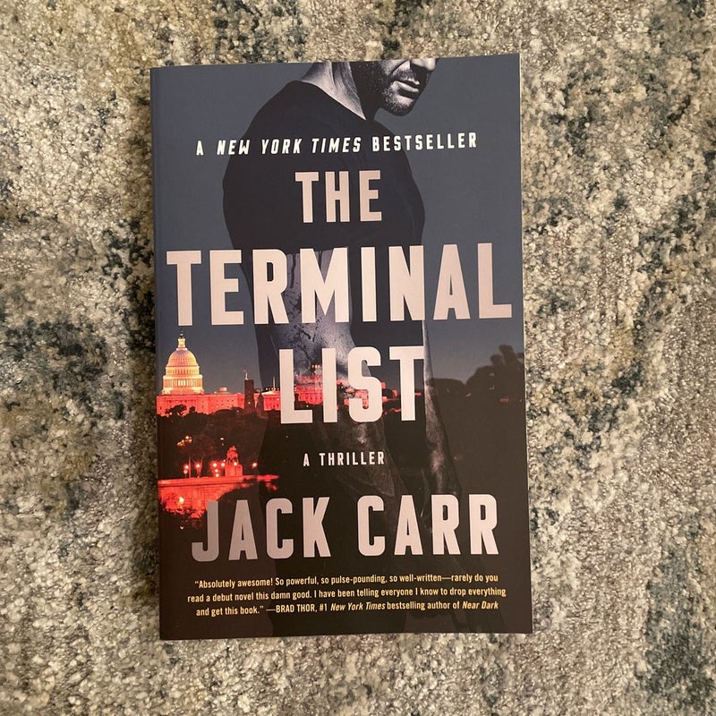 The Terminal List, Book by Jack Carr, Official Publisher Page