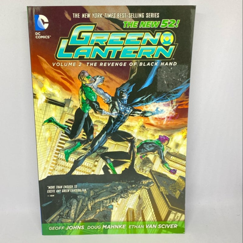 Green Lantern Vol. 2: the Revenge of Black Hand (the New 52)