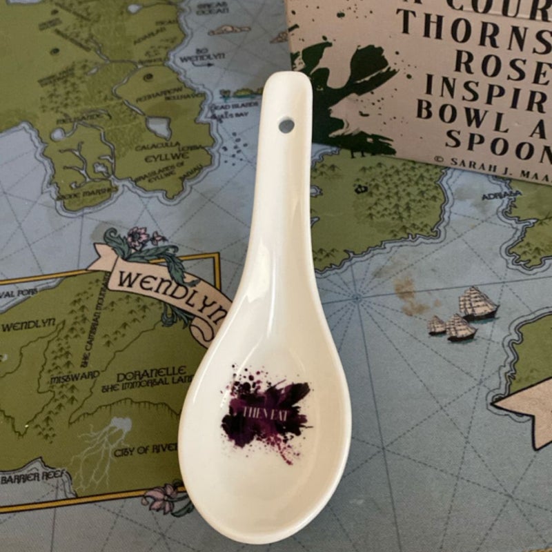 ACOTAR inspire Bowl and Spoon