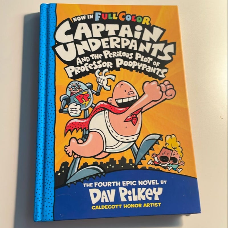 Captain Underpants and the Perilous Plot of Professor Poopypants