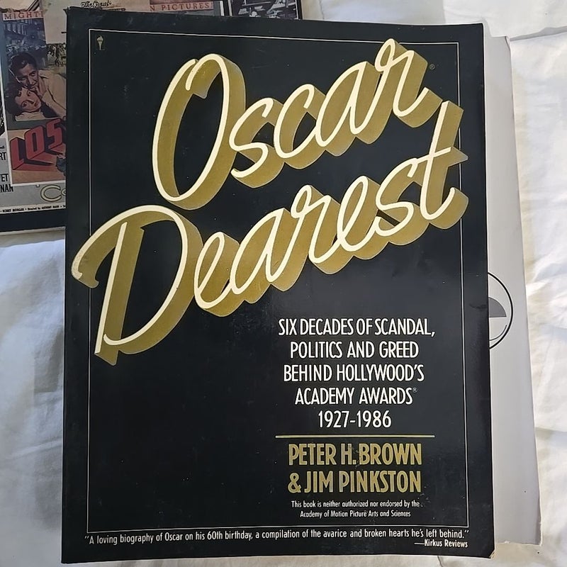 History of Narritive Film, Oscar Dearest, Movie Ad Book 3 book lot film history