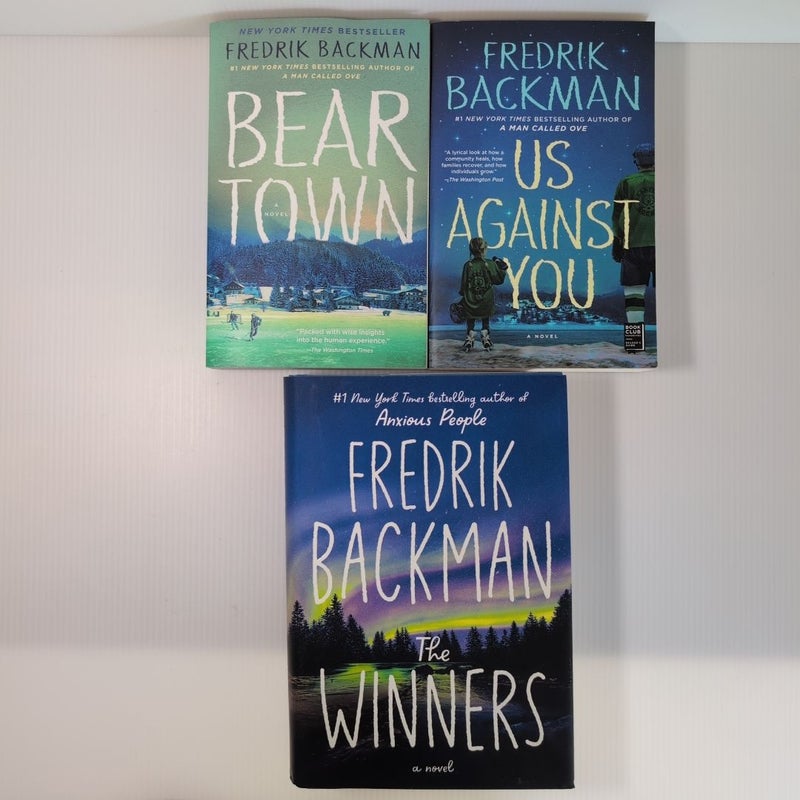 *BEARTOWN 1-3* Beartown, Us Against You, The Winners