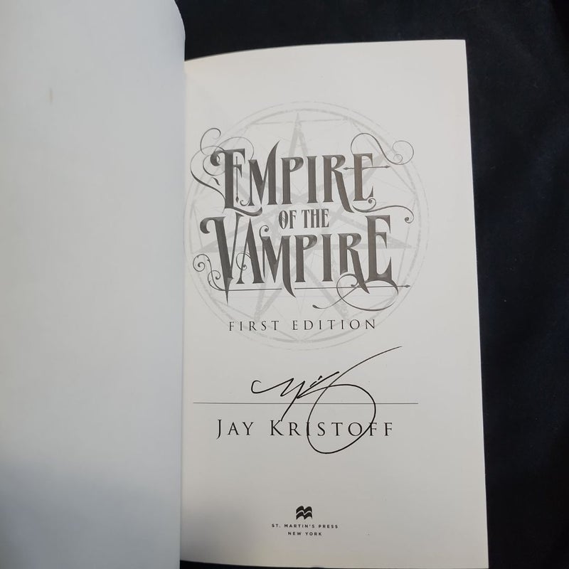 Empire of the Vampire - Signed B&N Exclusive