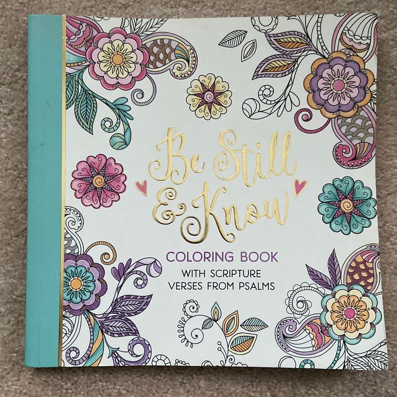 Coloring Book Be Still by Christian Art Gifts Inc., Paperback Pangobooks