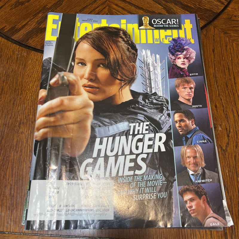 Hunger games magazines