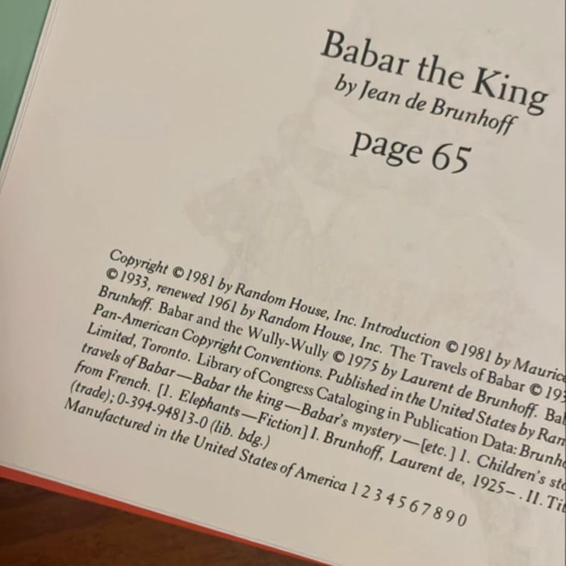 Babar's Anniversary Album